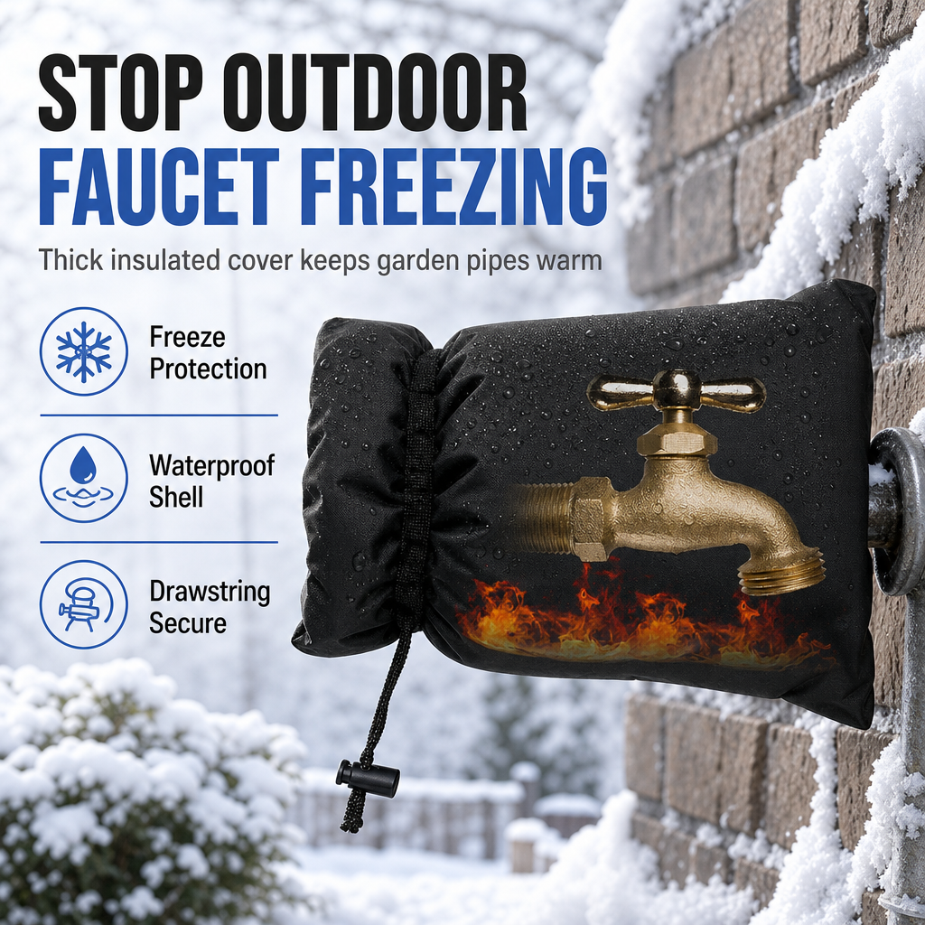 1+1 GRATIS | TapGuard™ Wasserhahn-Winterschutz | Schutz vor Frostschäden