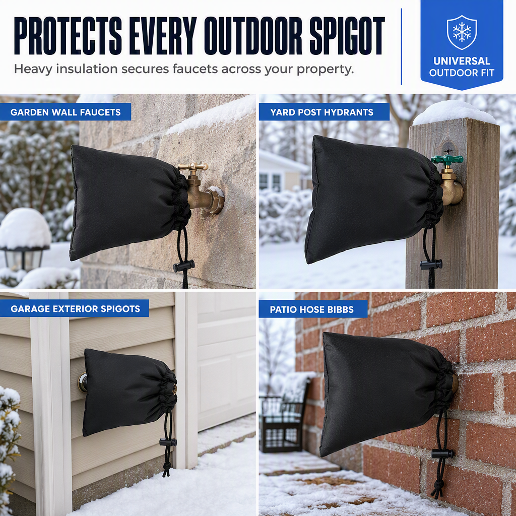 1+1 GRATIS | TapGuard™ Wasserhahn-Winterschutz | Schutz vor Frostschäden