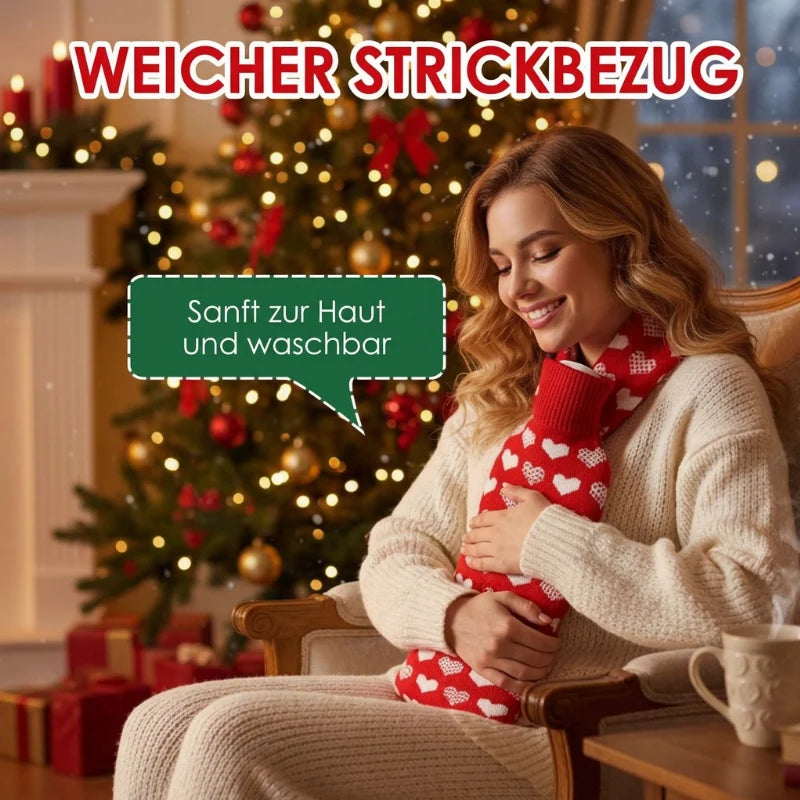 ThermaHug™ Langes Wärmflaschen-Kissen | Wohltuende Wärme & kuscheliger Komfort