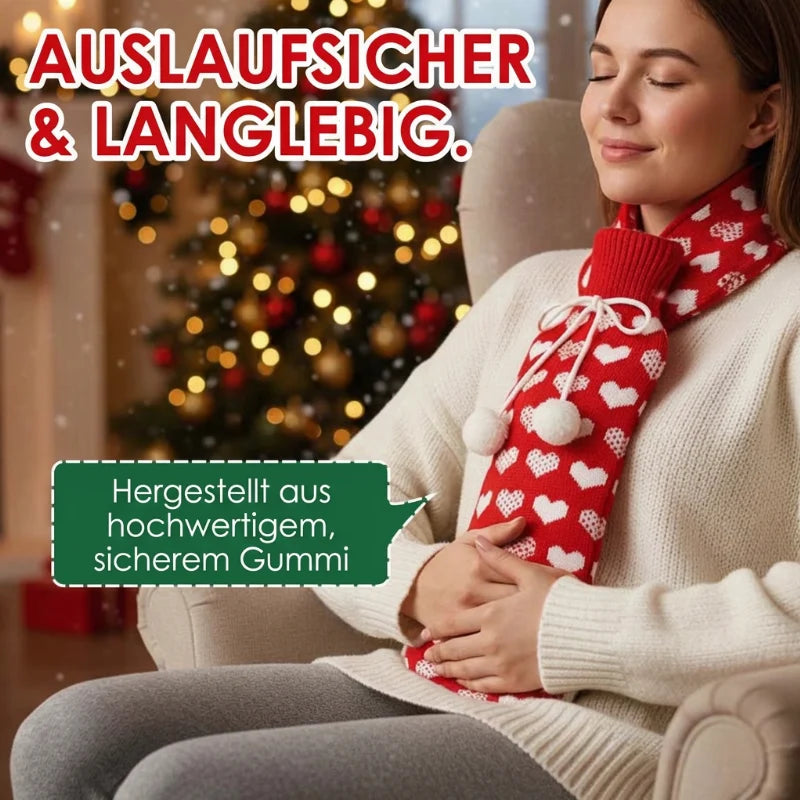 ThermaHug™ Langes Wärmflaschen-Kissen | Wohltuende Wärme & kuscheliger Komfort