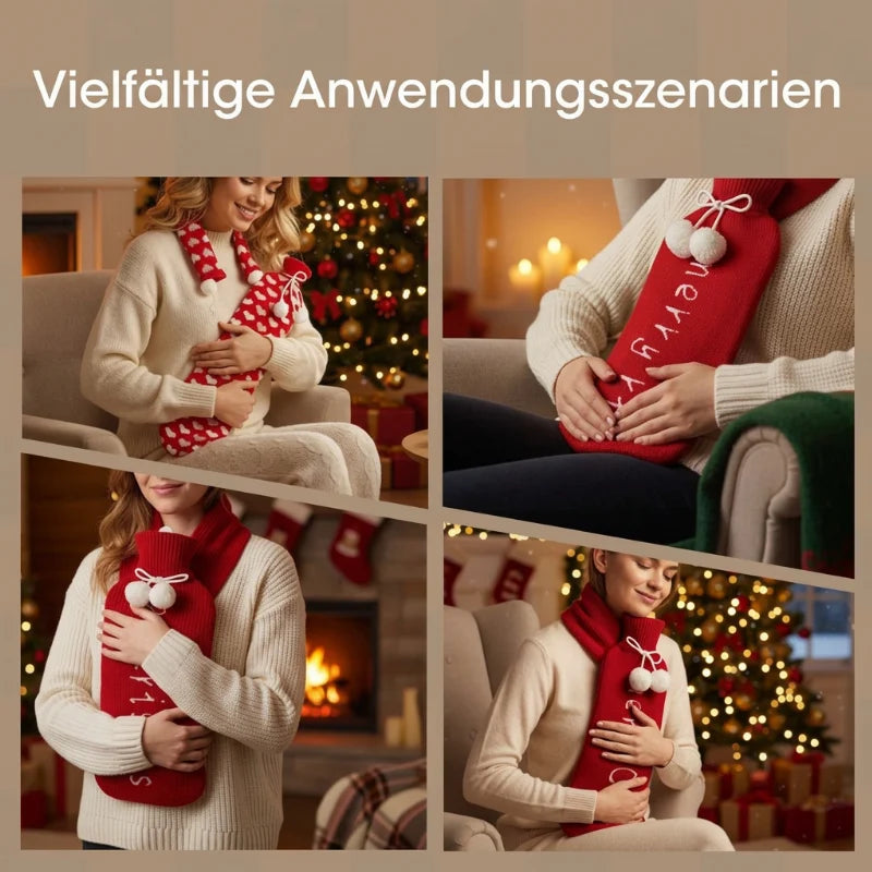 ThermaHug™ Langes Wärmflaschen-Kissen | Wohltuende Wärme & kuscheliger Komfort