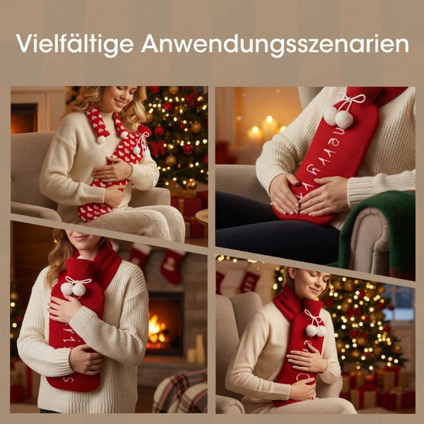 ThermaHug™ Langes Wärmflaschen-Kissen | Wohltuende Wärme & kuscheliger Komfort