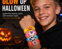 GlowWitch™ Halloween-LED-Armband | Leuchtender Party-Look & festliches Halloween-Accessoire (2Pcs)