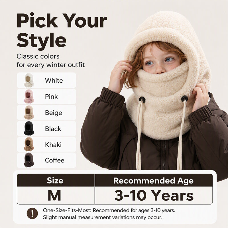 CozyNook™ | Kuschelige Winter-Kapuze für Kinder – Wärme und Schutz bei kaltem Wetter