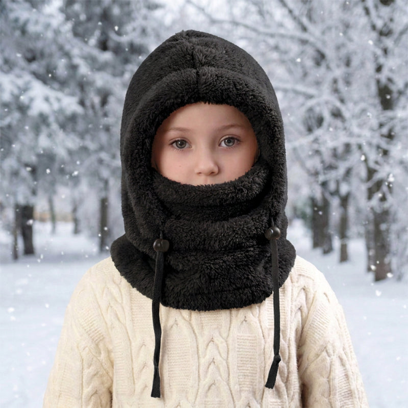 CozyNook™ | Kuschelige Winter-Kapuze für Kinder – Wärme und Schutz bei kaltem Wetter