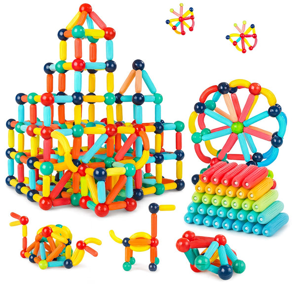 MagniBuild™ Magnetisches Konstruktionsspiel | Kreatives Bauen & spielerisches Lernen