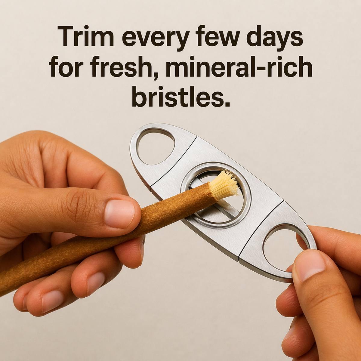 MiswaPure™ Natürliche Miswak-Zahnbürste – Zähne aufhellen, Plaque entfernen & Zahnfleisch stärken