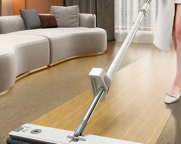 GlideMop - Automatischer 360°-Wischmop + 3 Mikrofasertücher