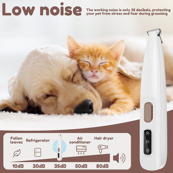 CleanPaws - LED Haustierhaarschneider Pro [Letzter Tag Rabatt]