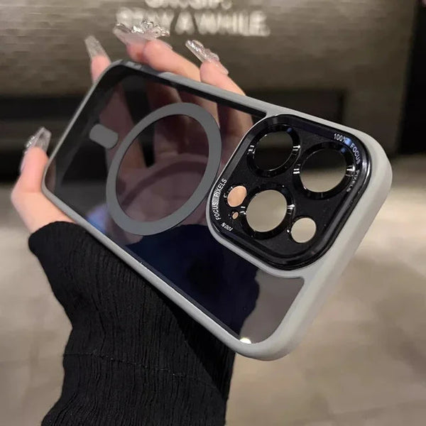 TinSafe™ | Getönte stoßfeste magnetische iPhone-Hülle