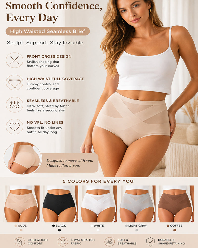 CurveLuxe™ High-Waist Shaping Slip – Für Eine Glatte, Selbstbewusste Silhouette