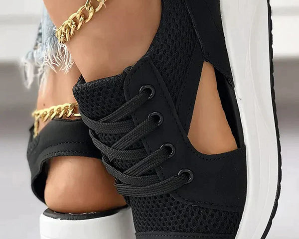 Mila™ Schnür-Muffin-Sandalen (50% RABATT)
